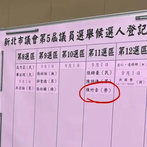 ▲八炯爆料指出，陳竹音代表勞動黨登記參選新北市議員。（圖／翻攝自Threads@musiclin_1107）