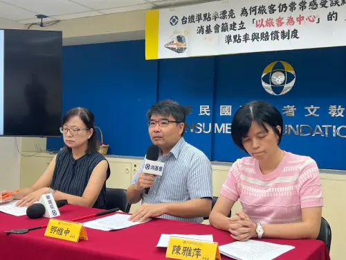 ▲消基會表示，現行準點率主要以列車抵達終點站的時間計算，可能無法反映旅客在中途車站實際遭遇的誤點情況。（圖／消基會提供）