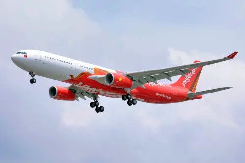 越捷航空10月25日起開通台南河內航班　明起三天機票0元起促銷