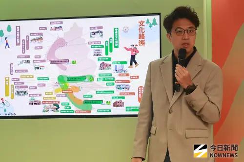 ▲ 沈伯洋表示，全力將台北打造成為「亞洲第一觀光登山城」。（圖／記者葉政勳攝 ,2026.09.08）