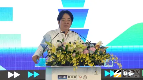 影／麟洋配合體了！賴清德讚李洋「最懂選手」：不設亞運獎牌KPI