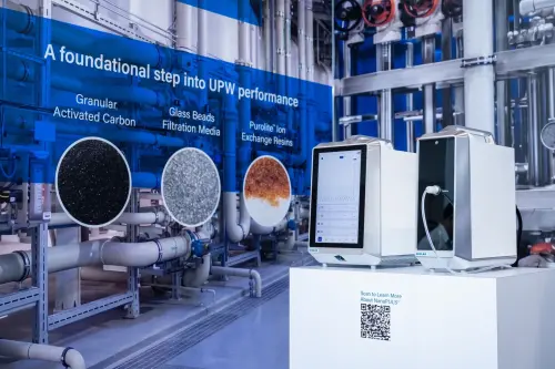 ▲Ecolab藝康於SEMICON Taiwan 2026中展出NanoPULS™先進超純水即時線上微粒子量測器。（圖／品牌提供）