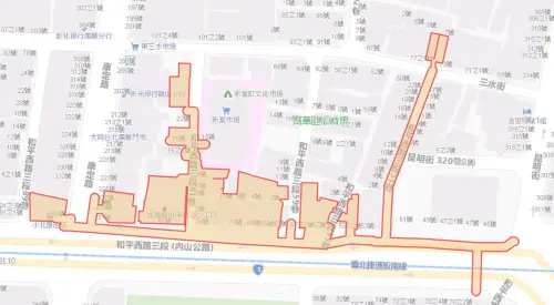 ▲台北市9月9日停水範圍。（圖／自來水公司water.gov.tw）