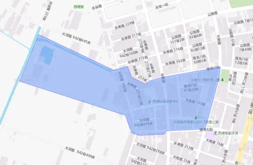 ▲台南市9月9日停水範圍。（圖／自來水公司water.gov.tw）