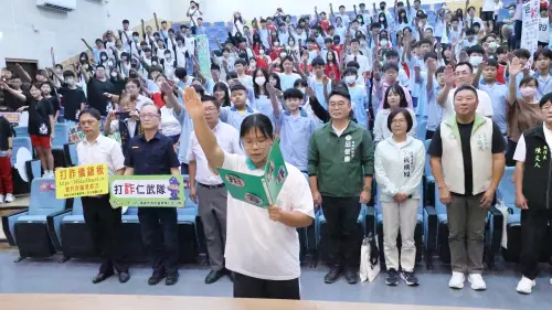 全力一擲守護青春　高市教育局啟動115學年度拒毒反詐行動