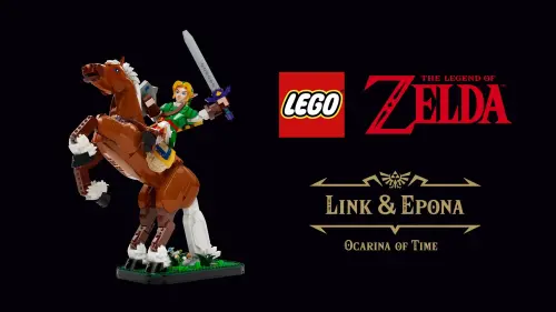 大師之劍真的能拔！《薩爾達》40週年玩具登場　林克艾波娜變LEGO