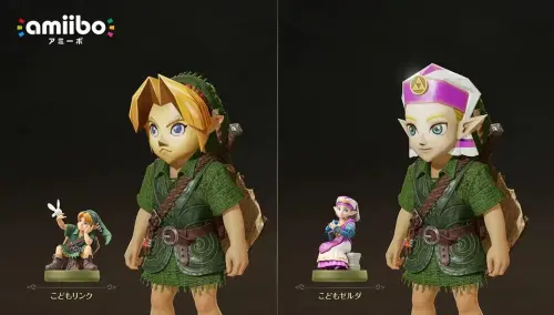 ▲使用這2款amiibo，可獲得特殊面具。（圖／任天堂）