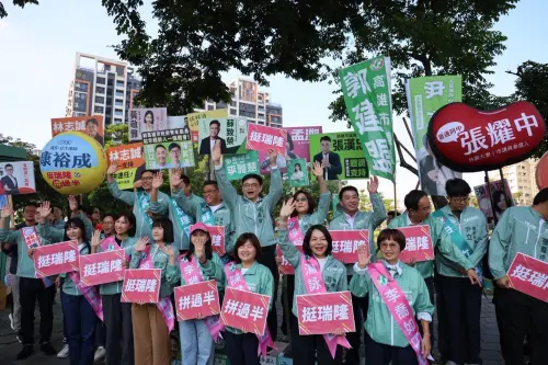 綠營集結高雄隊　力挺賴瑞隆勝選議會過半