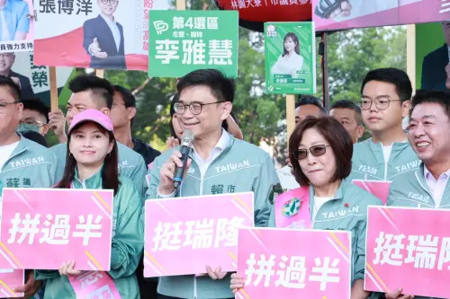 ▲ 賴瑞隆表示，「隆會做事」不是一句口號，而是多年來一步一腳印累積的行動與成績，未來也會與高雄隊一起深入基層，用行動爭取市民認同。（圖／翻攝畫面）