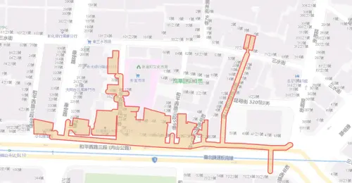 ▲台北市9月10日停水範圍。（圖／自來水公司water.gov.tw）