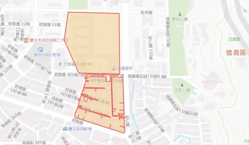 ▲台北市9月10日停水範圍。（圖／自來水公司water.gov.tw）