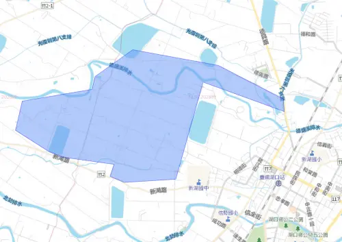 ▲新竹縣9月10日停水範圍。（圖／自來水公司water.gov.tw）