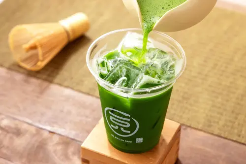 ▲108抹茶茶廊「經典宇治抹茶」 會員專屬扣500點可換，原價100元。（圖／新光三越提供）