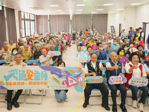 台中跨機關串聯　高齡駕駛講習換照一站完成