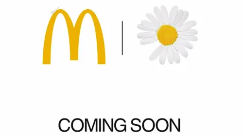 ▲亞洲各國麥當勞同步秀出缺花瓣「小雛菊」影片寫著COMING SOON，台灣秒證實聯名G-DRAGON權志龍GD。（圖／翻攝自麥當勞FB）