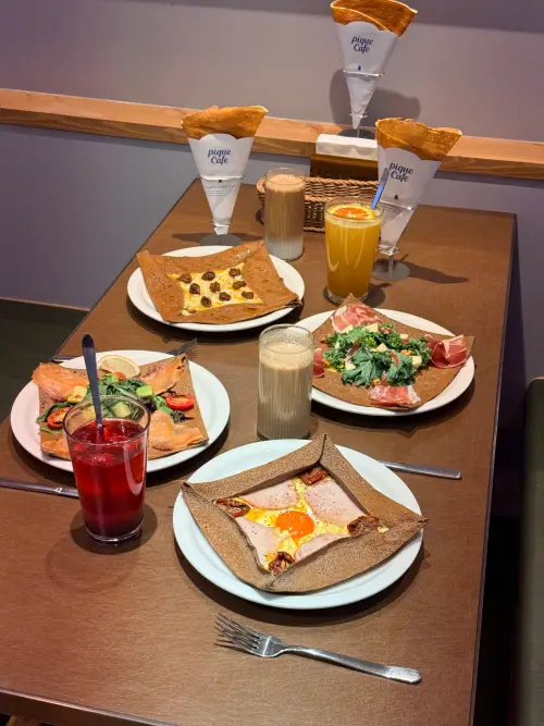 ▲gelato pique cafe主打可麗餅、蕎麥薄餅等午茶餐點。（圖／gelato pique提供）