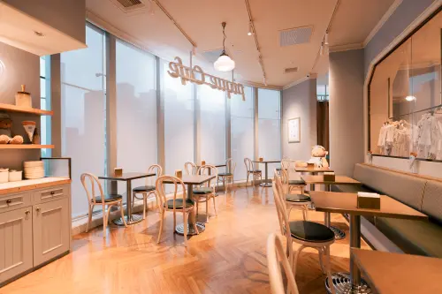 ▲gelato pique cafe大巨蛋店開幕全台首間服裝Café複合式店型。（圖／gelato pique提供）
