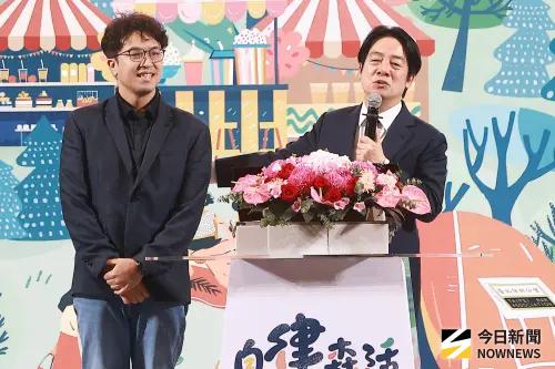 ▲ 總統賴清德（右）、民進黨台北市長參選人沈伯洋（左）出席台北律師公會115年度律師節慶祝大會。（圖／記者葉政勳攝 ,2026.09.09）