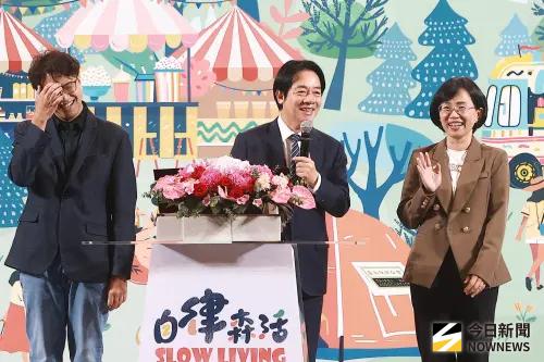▲ 總統賴清德（中）、民進黨台北市長參選人沈伯洋（左）、新北市長參選人蘇巧慧（右）出席台北律師公會115年度律師節慶祝大會。（圖／記者葉政勳攝 ,2026.09.09）