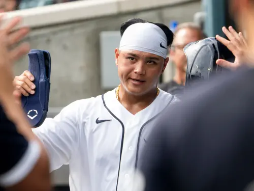 李灝宇選球眼全開！單場選到3次保送、跑回2分　老虎7：2力克雙城