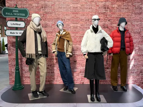 ▲UNIQLO 2026秋冬系列搶先看。（圖／記者蕭涵云攝）