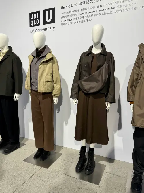 ▲UNIQLO U系列十週年新作掀起時尚迷關注。（圖／記者蕭涵云攝）
