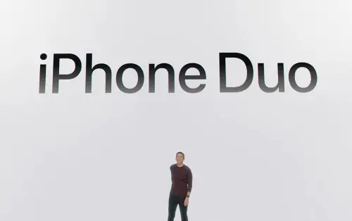 ▲iPhone Duo,iPhone摺疊機。（圖／Apple YouTube）