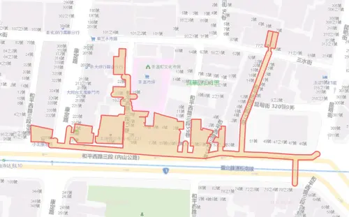 ▲台北市9月11日停水範圍。（圖／自來水公司water.gov.tw）