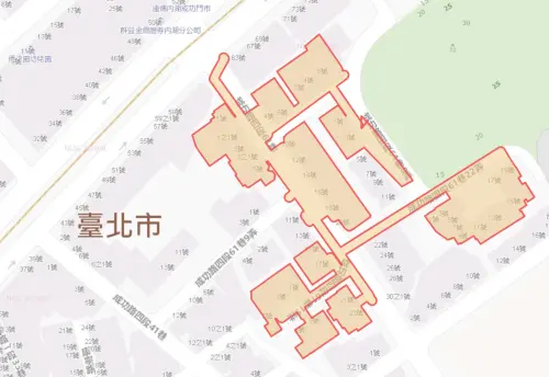 ▲台北市9月11日停水範圍。（圖／自來水公司water.gov.tw）