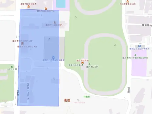 ▲台南市9月11日停水範圍。（圖／自來水公司water.gov.tw）