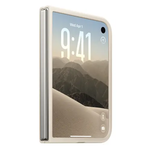 ▲蘋果（ Apple ）首款摺疊手機「 iPhone Duo 」今（10）日正式在秋季發表會上亮相，不僅在全球科技圈掀起熱烈討論。（圖／蘋果官網）