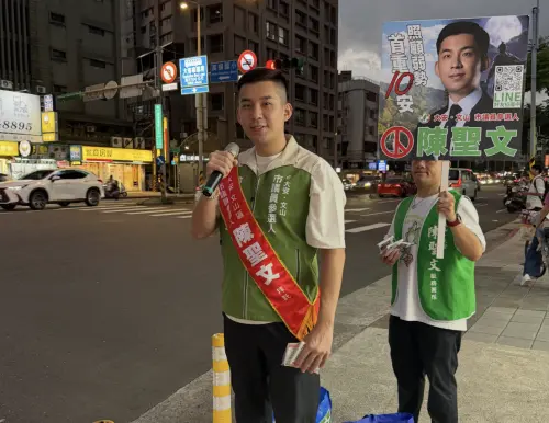 狠噹蔣萬安市政！陳聖文饒舌《講不聽》被她吐槽：快斷氣多喝水