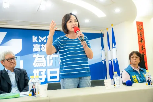 ▲柯志恩希望透過不同領域的專業與經驗，為高雄下一個10年、20年甚至30年找出更清楚的方向。（圖／翻攝畫面）