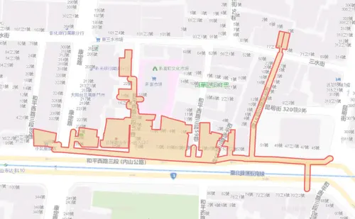 ▲台北市9月14日停水範圍。（圖／自來水公司water.gov.tw）