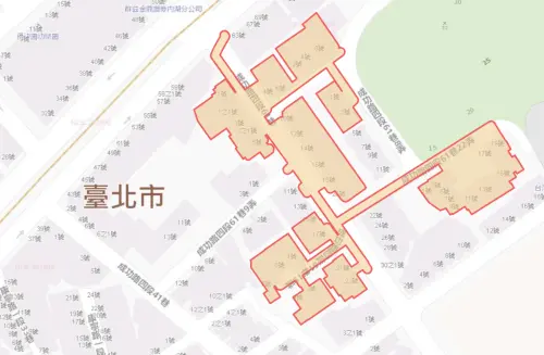 ▲台北市9月14日停水範圍。（圖／自來水公司water.gov.tw）