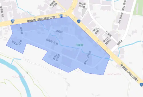 ▲台南市9月14日停水範圍。（圖／自來水公司water.gov.tw）