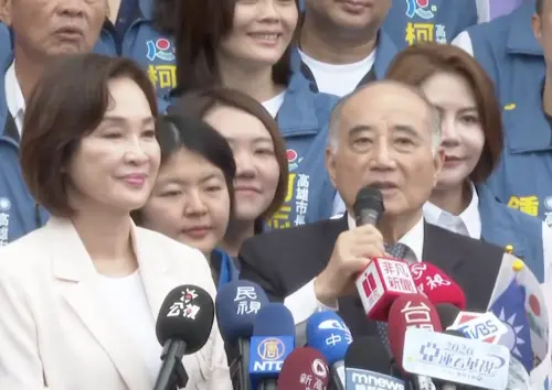 喊話「撩落去」！王金平接柯志恩競總主委：勝選機會絕對有