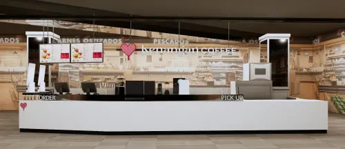 ▲凱娜克咖啡新竹巨城時光店。（示意圖／Kenangan Coffee提供）