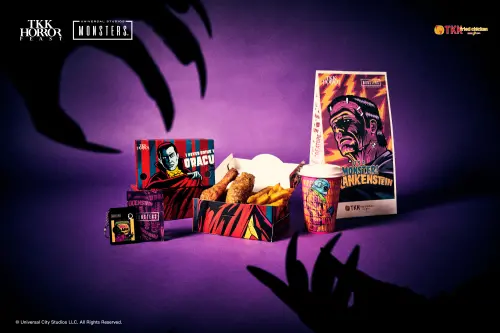▲萬聖節頂呱呱套餐升級《環球怪物》周邊商品。（圖／頂呱呱tkkinc.com.tw）
