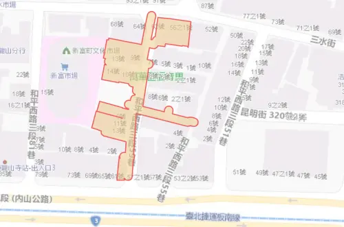 ▲台北市9月15日停水範圍。（圖／自來水公司water.gov.tw）