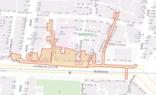 ▲台北市9月15日停水範圍。（圖／自來水公司water.gov.tw）
