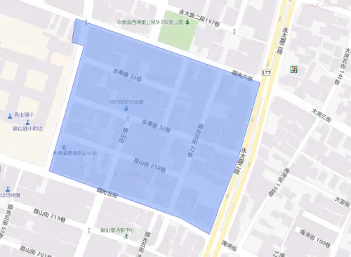 ▲台南市9月15日停水範圍。（圖／自來水公司water.gov.tw）