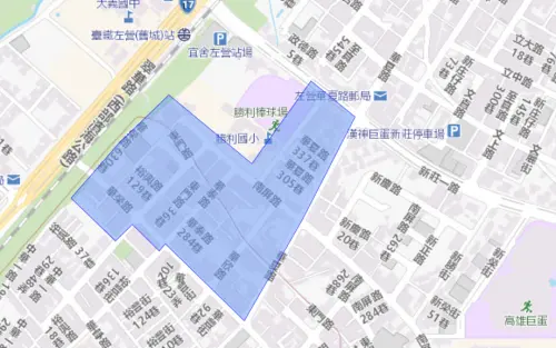 ▲高雄市9月15日停水範圍。（圖／自來水公司water.gov.tw）
