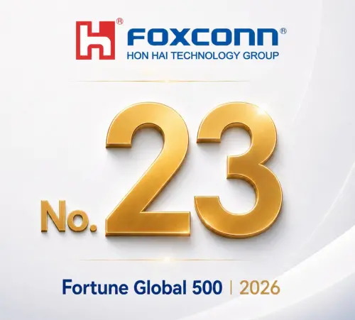Foxconn is ranked No. 23 in the Fortune Global 500 list. (Facebook, Hon Hai Technology Group)