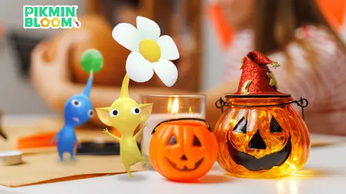 ▲皮克敏《Pikmin Bloom》每年針對萬聖節都會推出新飾品，並復刻過去曾登場的系列。（圖／《Pikmin Bloom》）