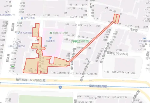 ▲台北市9月16日停水範圍。（圖／自來水公司water.gov.tw）