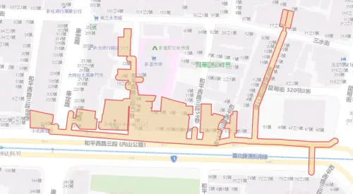 ▲台北市9月16日停水範圍。（圖／自來水公司water.gov.tw）