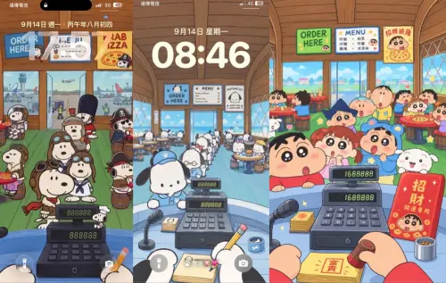 ▲把比奇堡居民桌布丟給AI下指令就可以各種魔改，網友發揮創意每張都是超級可愛！（圖/Threads）