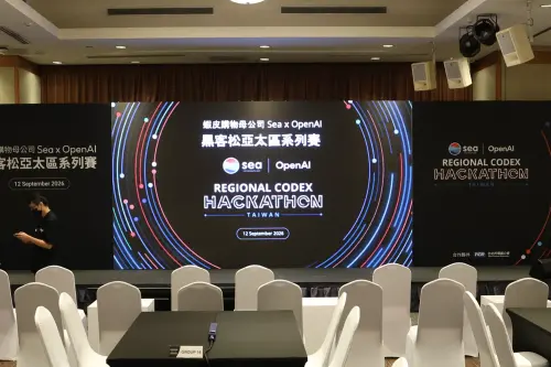 ▲蝦皮購物母公司Sea近日與美國OpenAI聯手，於台北國際會議中心舉辦「Sea X OpenAI黑客松亞太區系列賽」台灣站。（圖／品牌提供）