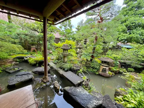 ▲野村家宅邸內竟別有洞天。（圖／記者蕭涵云攝）
